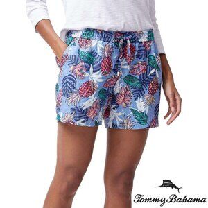Tommy Bahama  Pineapple Parc 5-Inch Linen Shorts - sz. M